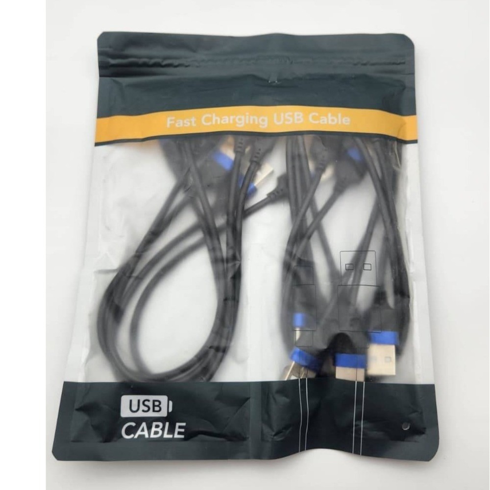 Short USB A to USB C Cable 1ft 10-Pack - Cable Bulk, 12-InchType C Cord